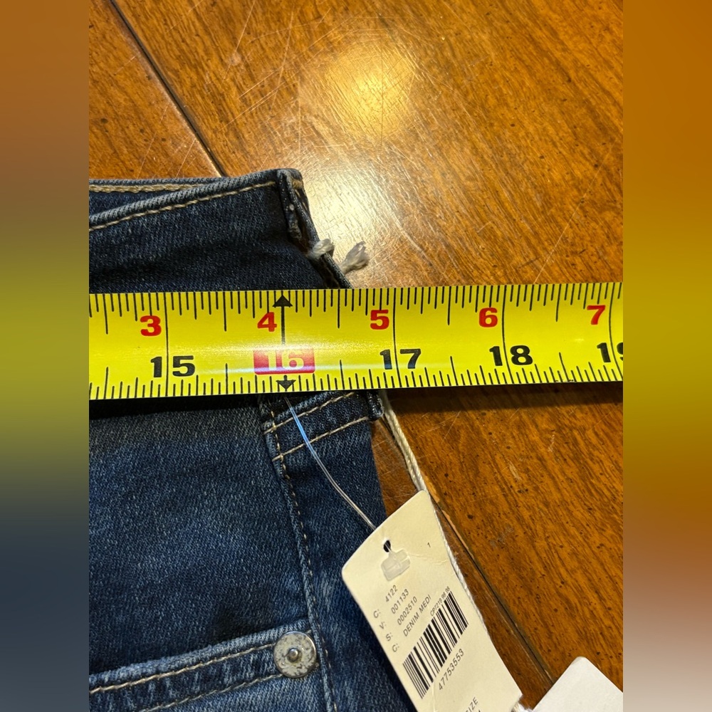 Ag Adriano Goldschmied Dark Blue Boot Cut Jeans - Picture 8 of 9